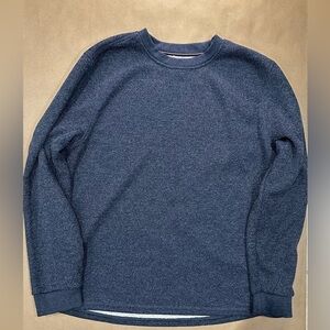 BC Clothing Heritage Fleece‑Lined Pullover XL – Warm Winter Thermal Crewneck